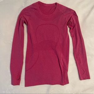 Lululemon swiftly tech long sleeve - pink